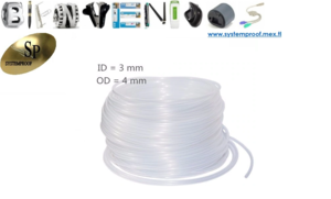 MANGUERA FLEXIBLE 4mmX3mm