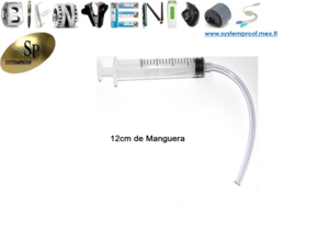 JERINGA CON MANGUERA 10ML