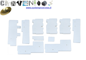 ALMOHADILLAS HP T100 T120 T125 T130 T210 T230 T250 T520 T525 T530 T630 T650 T730 T830