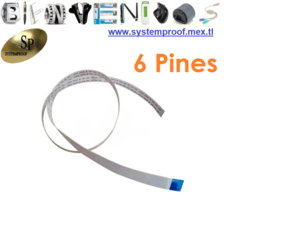 FLEX DE ESCANER L4150, L5190, L6171, L5290 6 Pin